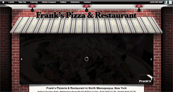 Desktop Screenshot of frankspizzeriarestaurant.com